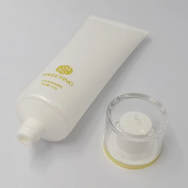 100g E3.4 Floz Facial Cleanser Plastic Tubes