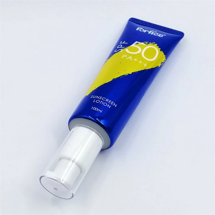 25ML PE Cosmetic Airless Pump Cream Tube