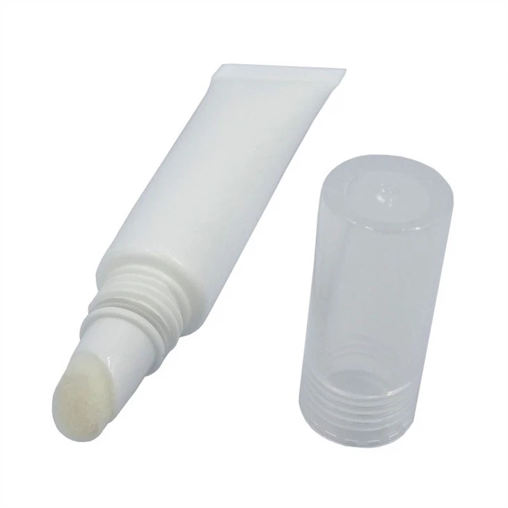 5ml-15ml Lip Gloss Squeeze Tube With Sponge Tip Applicator