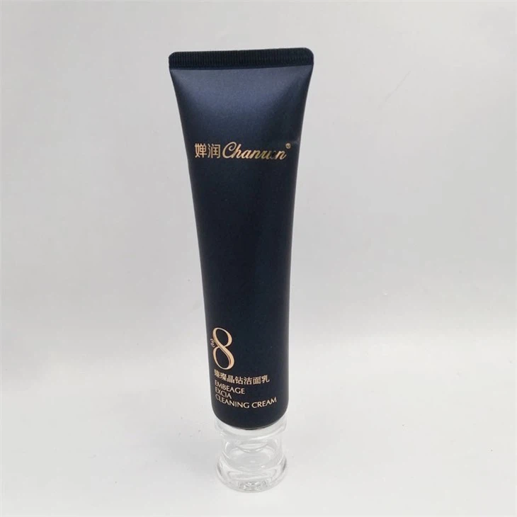 Acrylic Luxury Double Layers Cap Plastic Tube