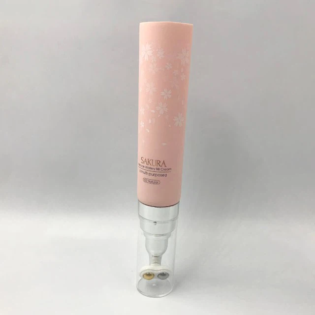 Empty Lotion Massage Plastic Tube