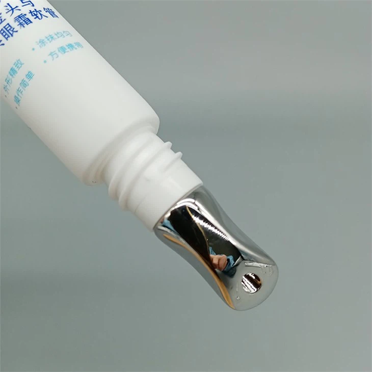 Eye Cream Tube With Zinc Alloy Applicator