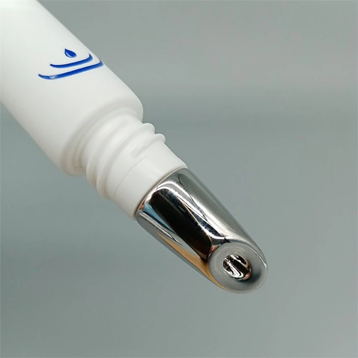 Eye Cream Tube With Zinc Alloy Applicator