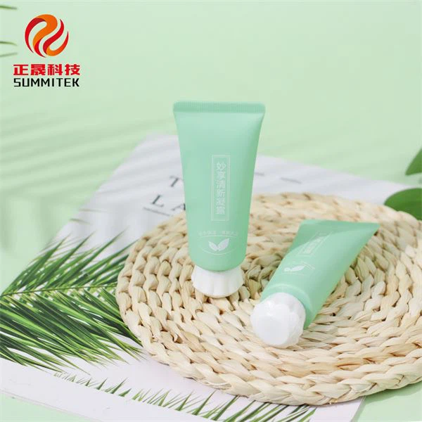 Face Cream Tube with pentagram-shaped hole
