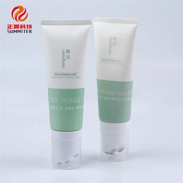 Facial Cleanser Packaging With Five Rollers