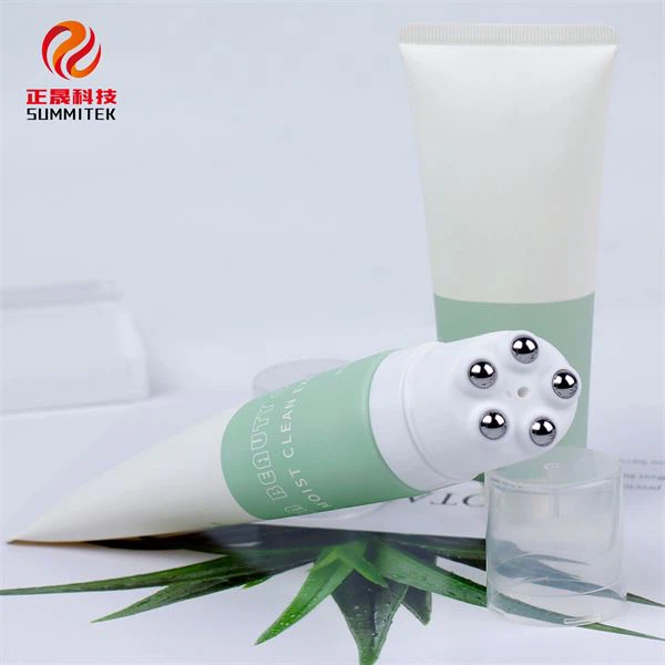 Facial Cleanser Packaging With Five Rollers