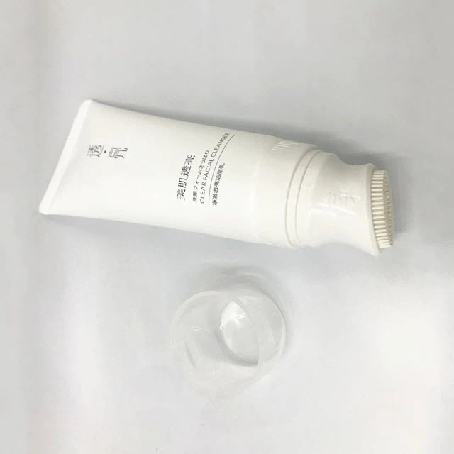 Facial Cleanser Plastic Cosmetic Tube