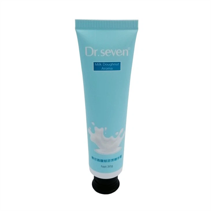 Frost Matte Varnish Aluninum Plastic Tube Flip Cap