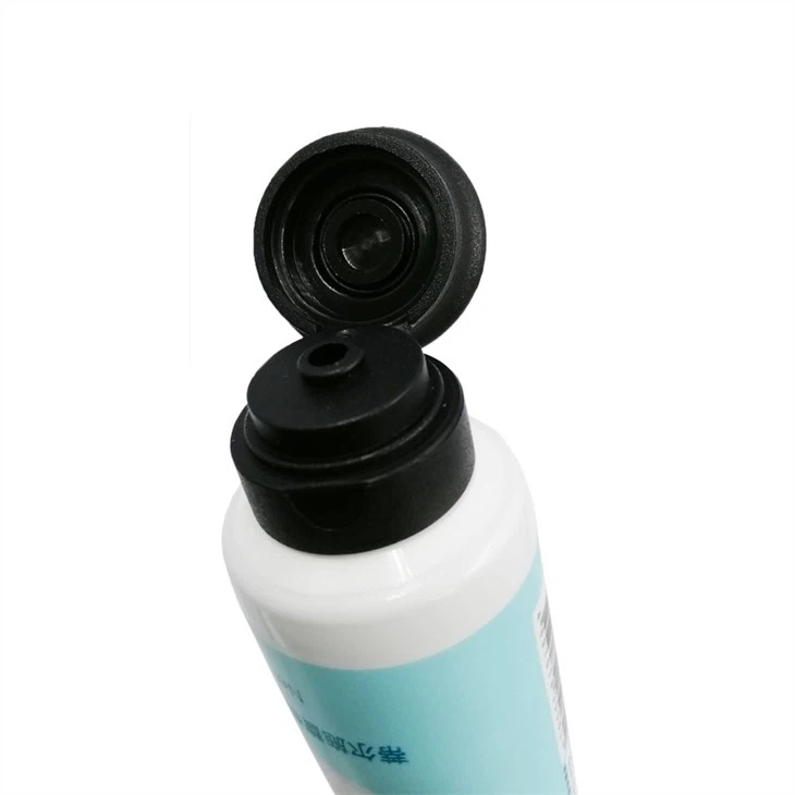 Frost Matte Varnish Aluninum Plastic Tube Flip Cap