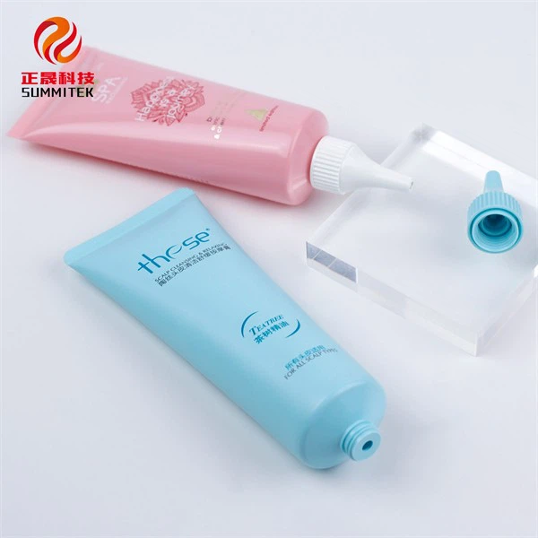 Hair Care Tubes With Twist Off Nozzle Cap