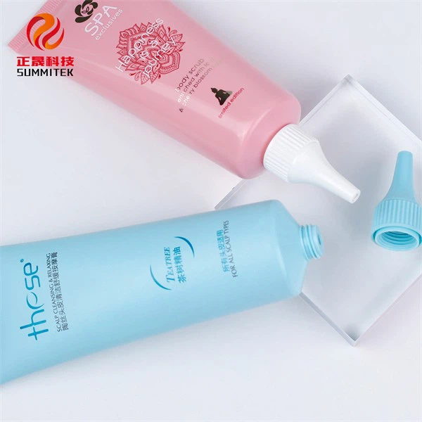 Hair Care Tubes With Twist Off Nozzle Cap