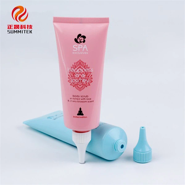 Hair Care Tubes With Twist Off Nozzle Cap