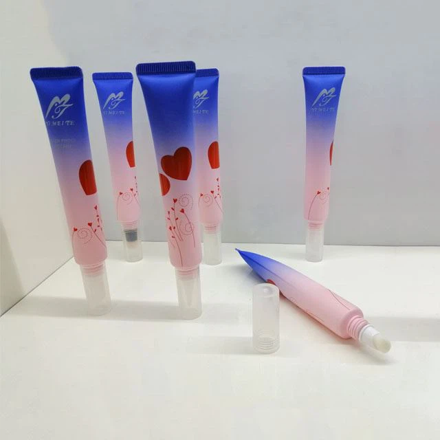 Lip Gloss Squeeze Tubes With Brush