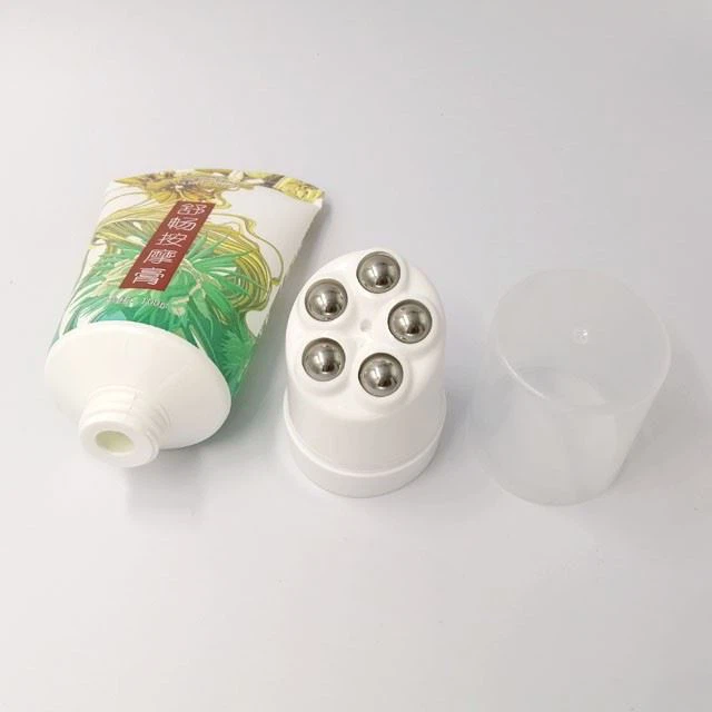 Massage Balls Cosmetic Plastic Packaging Tube