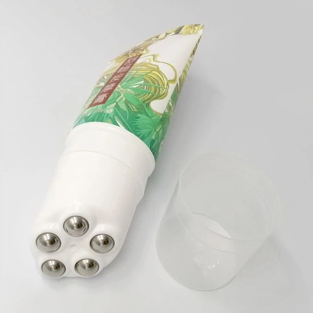 Massage Balls Cosmetic Plastic Packaging Tube