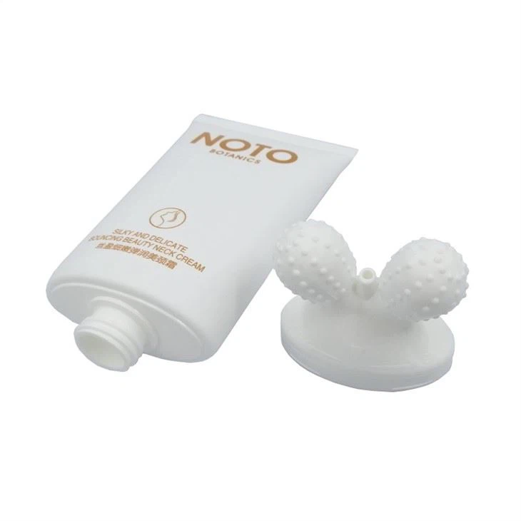 Neck Cream Massage Tube With Silicone Roller Balls
