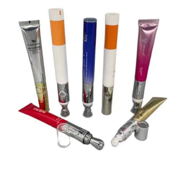 cosmetic eye cream tube
