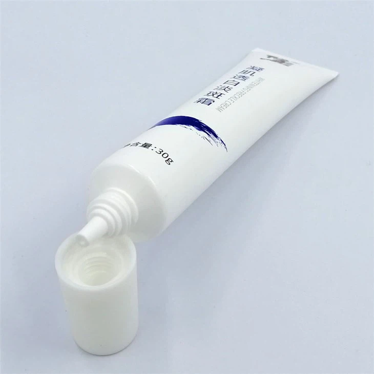 cosmetic eye cream tube