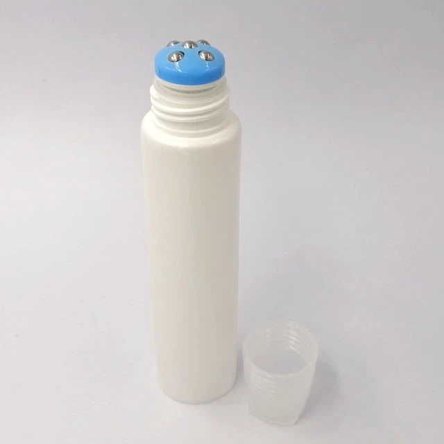 Plastic Massage Cream Tube With Roller Ball