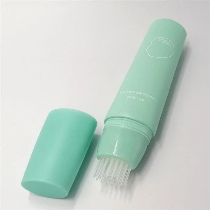 Scalp Massage Plastic Shampoo Tube