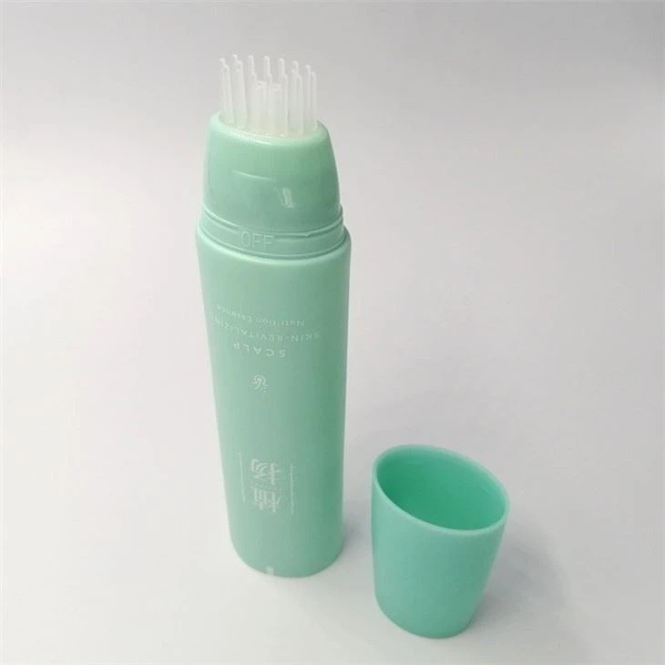 Scalp Massage Plastic Shampoo Tube