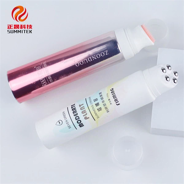 Squeeze Tube With A Massage Applicator