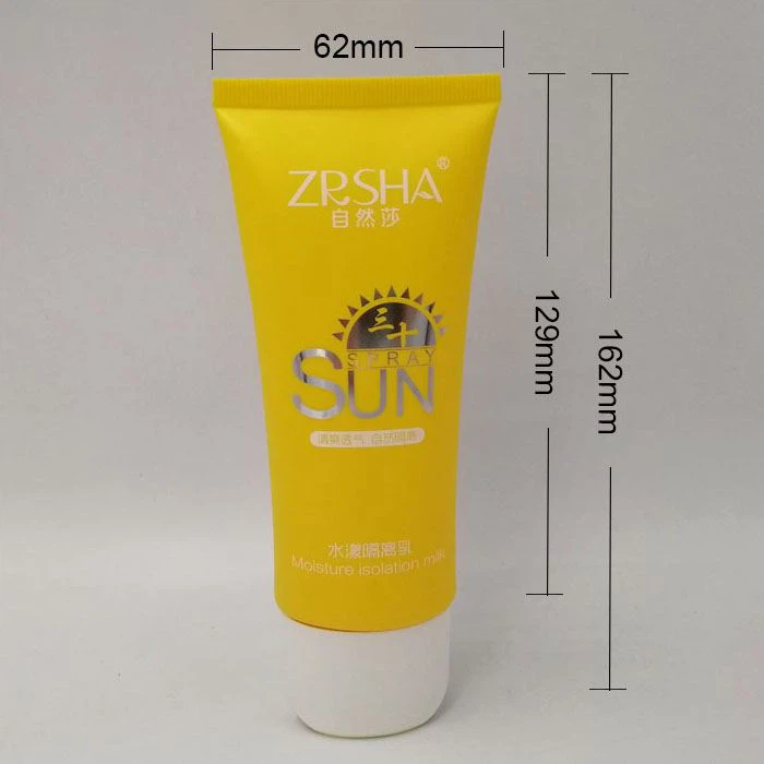 Plastic Sunscreen Tubes