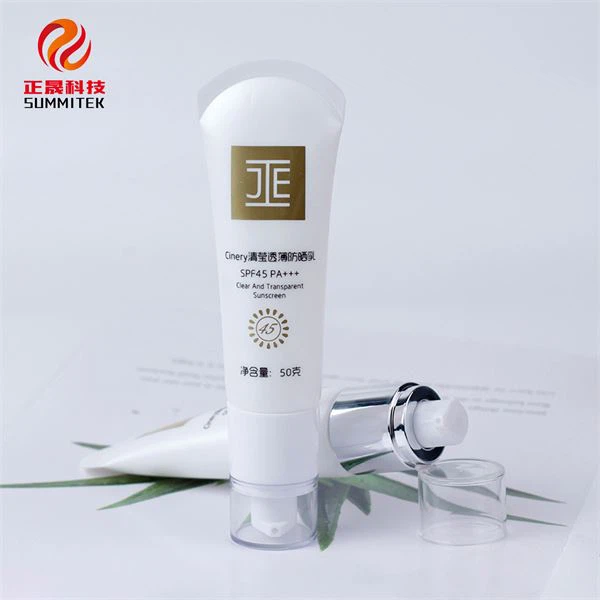 Sunscreen Tube With Airless Pump