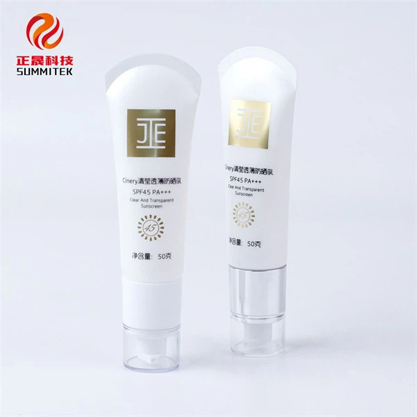 Sunscreen Tube With Airless Pump